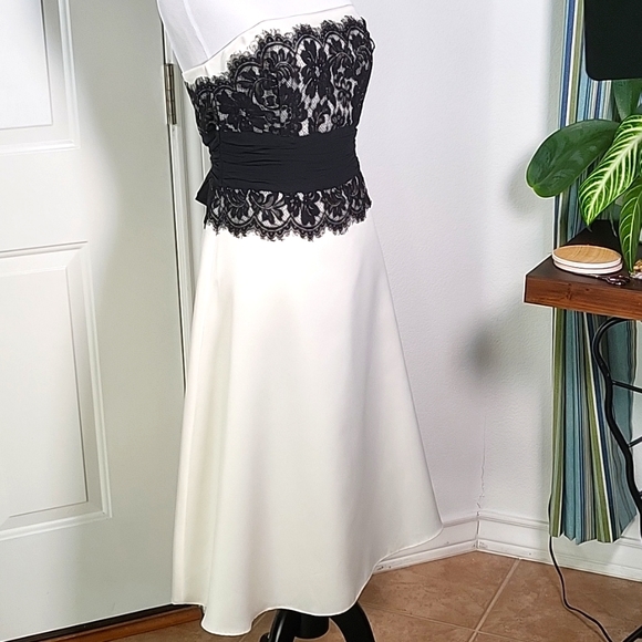 WHBM Ivory Evening Gown - Picture 7 of 9